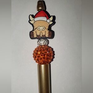 🎄Unique Handmade Holiday Charm Pens ☃️